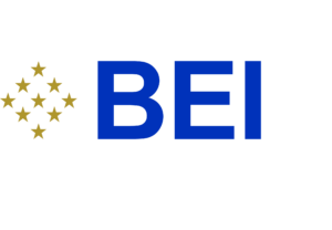 b-steps GmbH // BEI Berlin-Brandenburg Logo