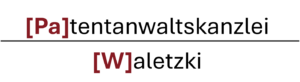 Patentanwalt Waletzki Logo Patentanwalt Waletzki Logo